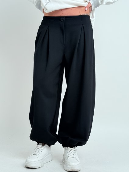 Černé kalhoty LOFTET