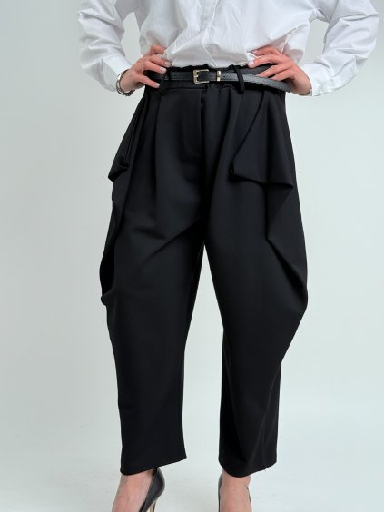 Černé kalhoty TONE