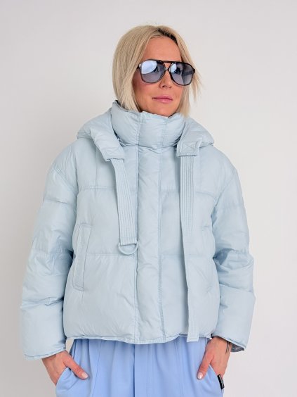 Světle modrá bunda BEST