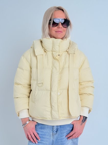 Světle žlutá bunda BEST