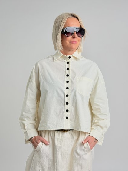 Smetanová košile PRISCILA