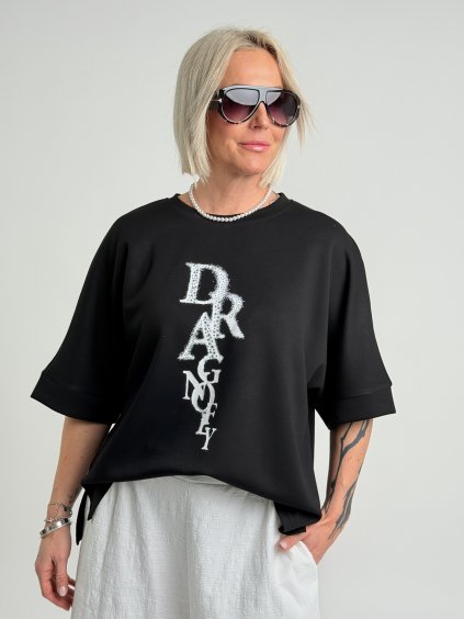 Černé triko DARNY