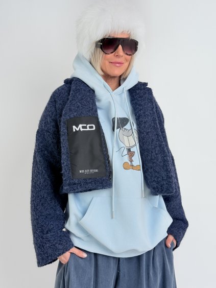 Tmavě modrý kabátek RELEASE