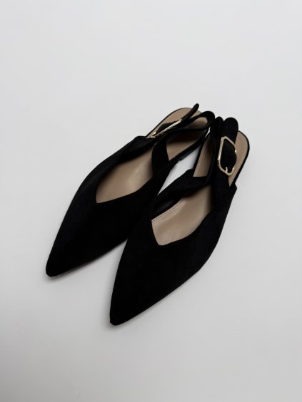 Špičaté boty bez paty ELLA