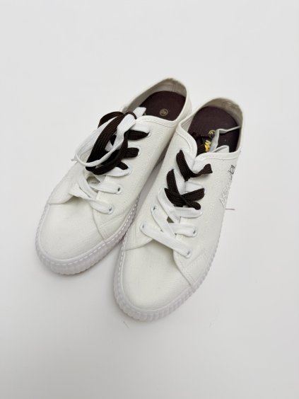 Bílé nazouvací tenisky MSMG