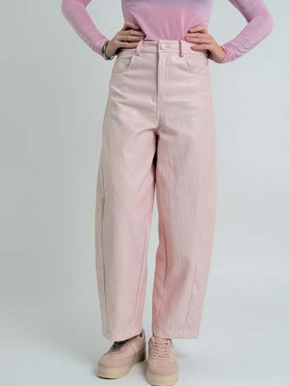 Baby pink kalhoty BRONX