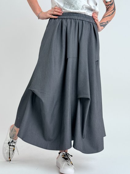 Antracitová sukně TED