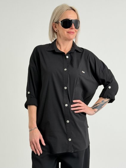 Černá košile COMING