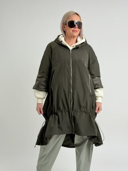 Khaki kabát GISSY