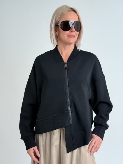 Černá mikina RESET 8051