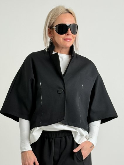 Černá mikina MALEA