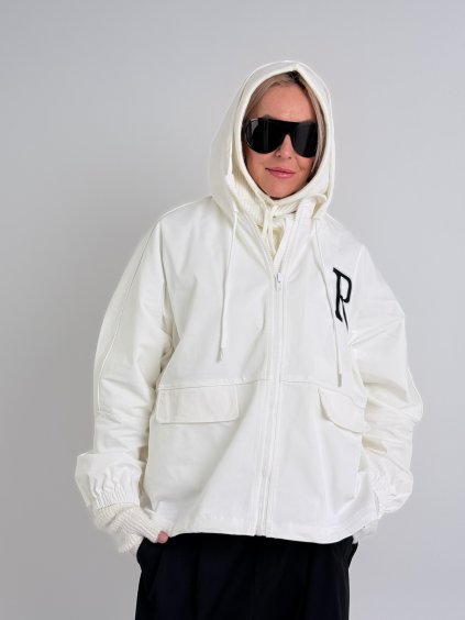 Bílá bunda GAGA