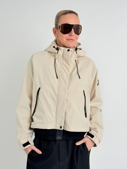 Béžová bunda GRACEFUL