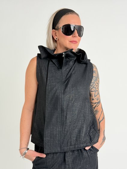 Černá vesta LUCY