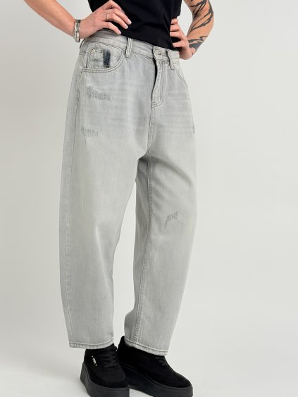 Šedé džíny IDEA 6831