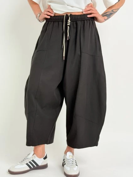 Černé kalhoty BERNY