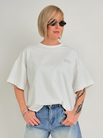 Smetanové triko NORMALITY