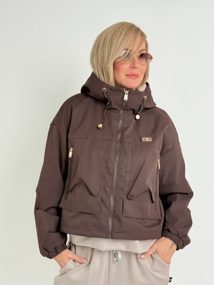 Hnědá bunda CORTEZ