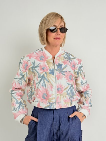 Růžový bomber ORCHID