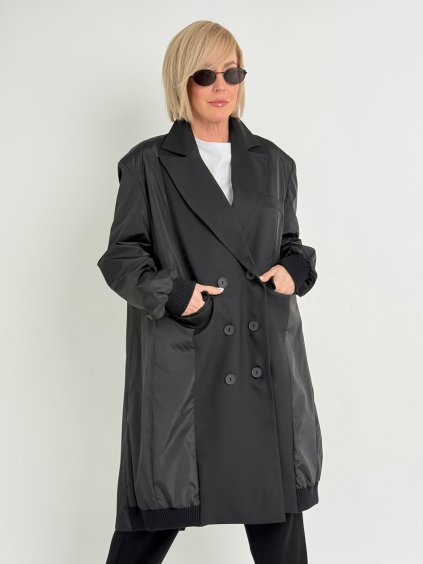 Černý kabát CELEBRATION