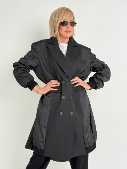 Černý kabát CELEBRATION