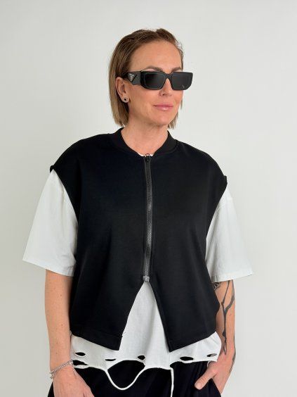 Černá vesta VEGA 82878