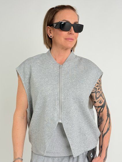 Šedá vesta VEGA 82878