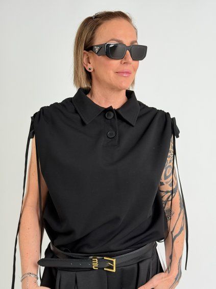 Černé triko ZUKO 37126