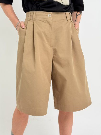 Béžové bermudy BEACH