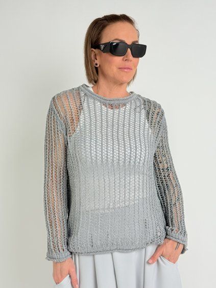 Antracitový svetr BEAST