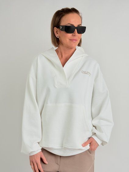 Smetanová mikina NEPTUN 7608