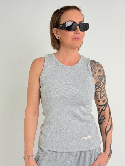 Šedé tílko EDMOND 7622