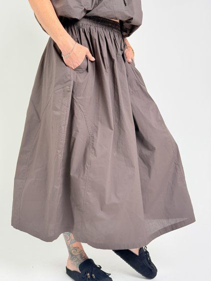 Hnědá sukně RANDOM