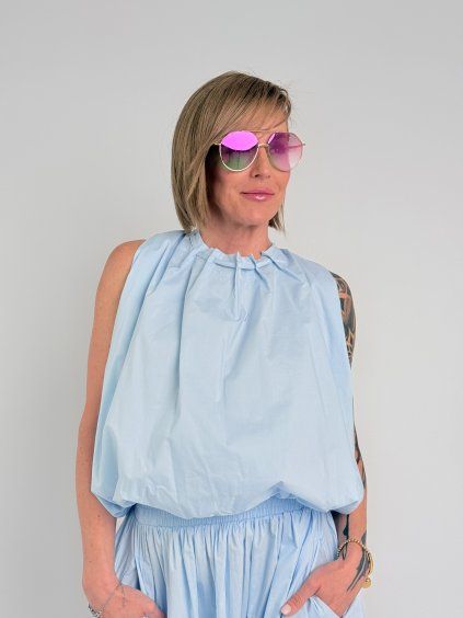 Modrý top CHRISTY
