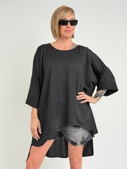 Černá tunika ORGANIC