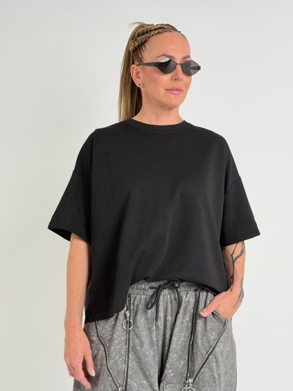 Černé triko KATIE 6141