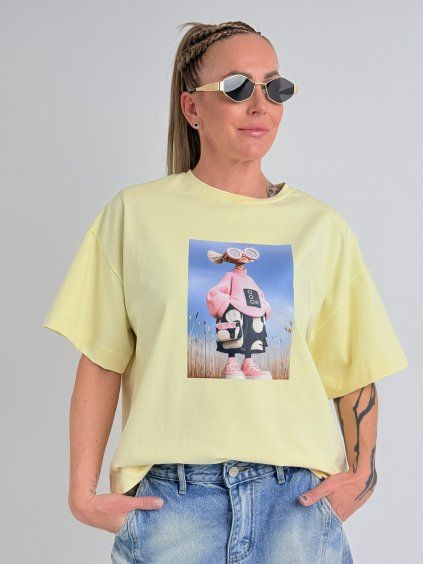 Žluté triko LINDA