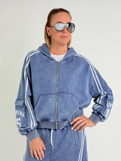 Modrá mikina SADOR