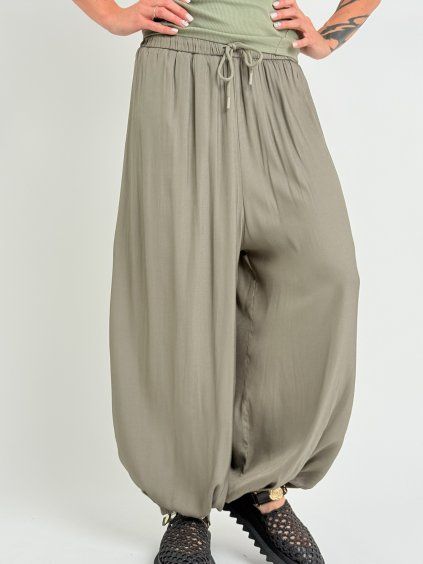 Khaki kalhoty ARABELA