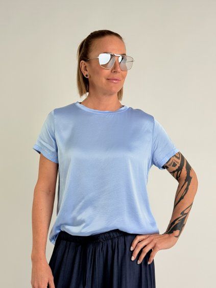 Světle modré tričko PATRIZIA