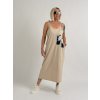 Béžové šaty Sunflower