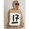 Béžová mikina SEVENTEEN