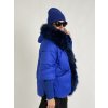 Královsky modrá bunda Piu
