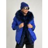 Královsky modrá bunda Piu