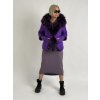 Fialová bunda Piu