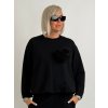 Černá mikina TERESA