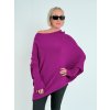 Fuchsiový svetr BOLT