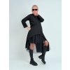 Černé šaty s tylem INSERTI