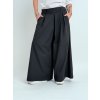 Černé široké kalhoty NELL