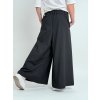 Černé široké kalhoty NELL